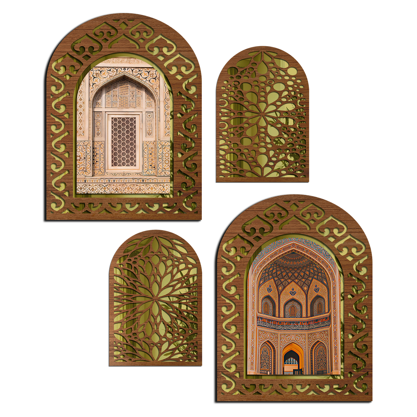 MDF Wall Mirror Home Decor
