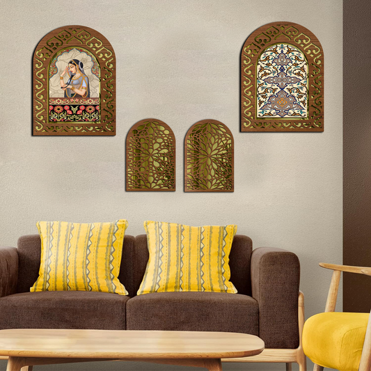 MDF Wall Mirror Home Decor