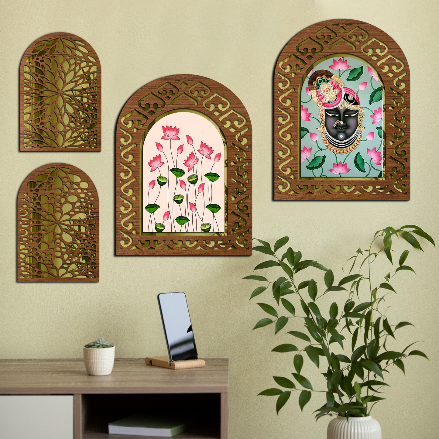 MDF Wall Mirror Home Decor