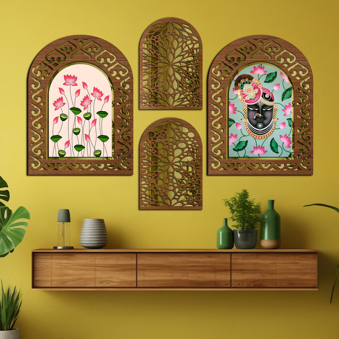 MDF Wall Mirror Home Decor