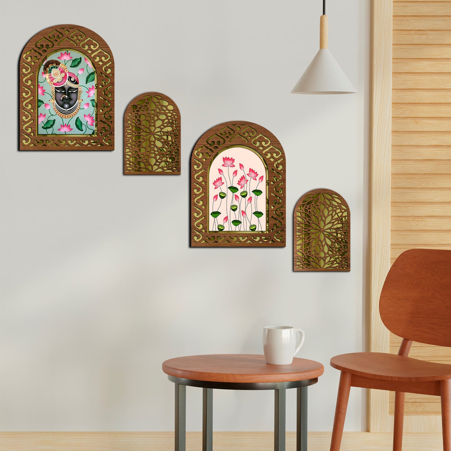 MDF Wall Mirror Home Decor