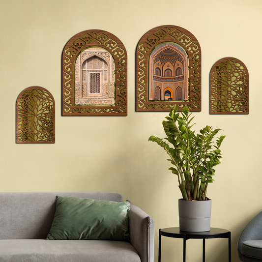 MDF Wall Mirror Home Decor