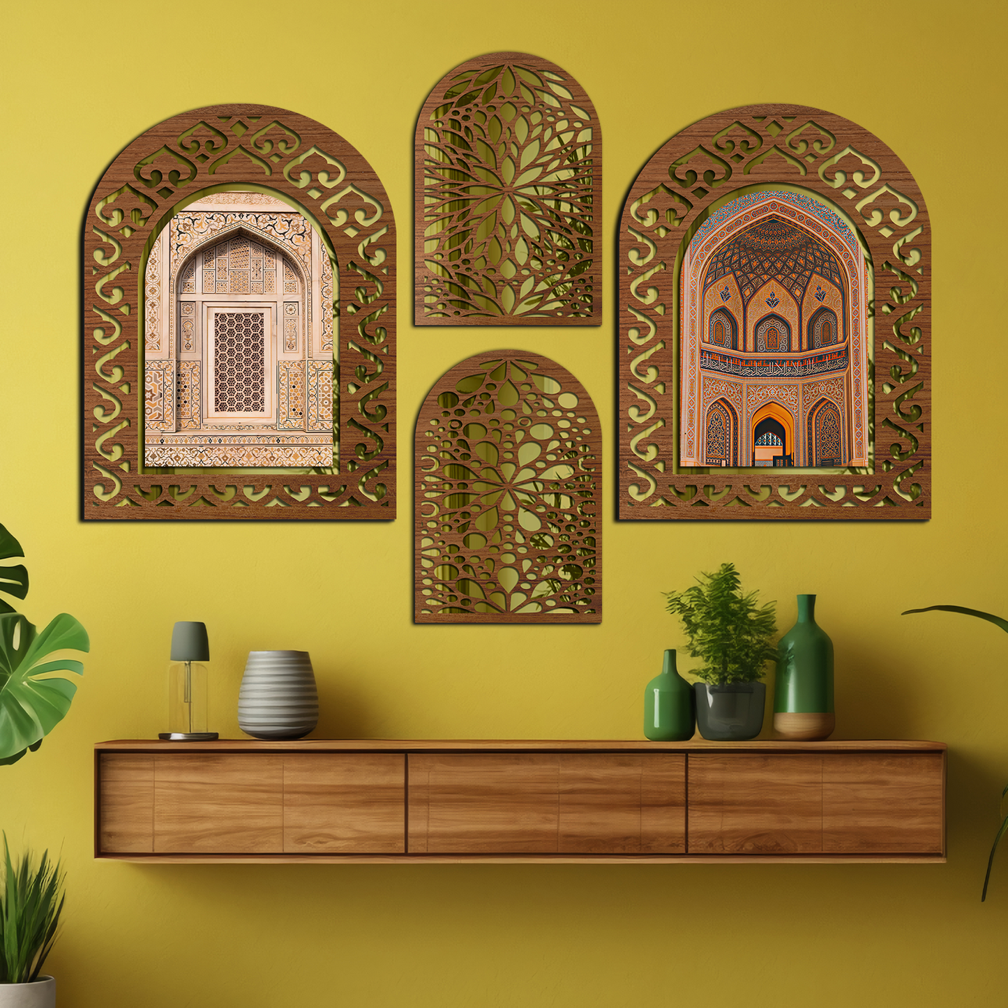 MDF Wall Mirror Home Decor