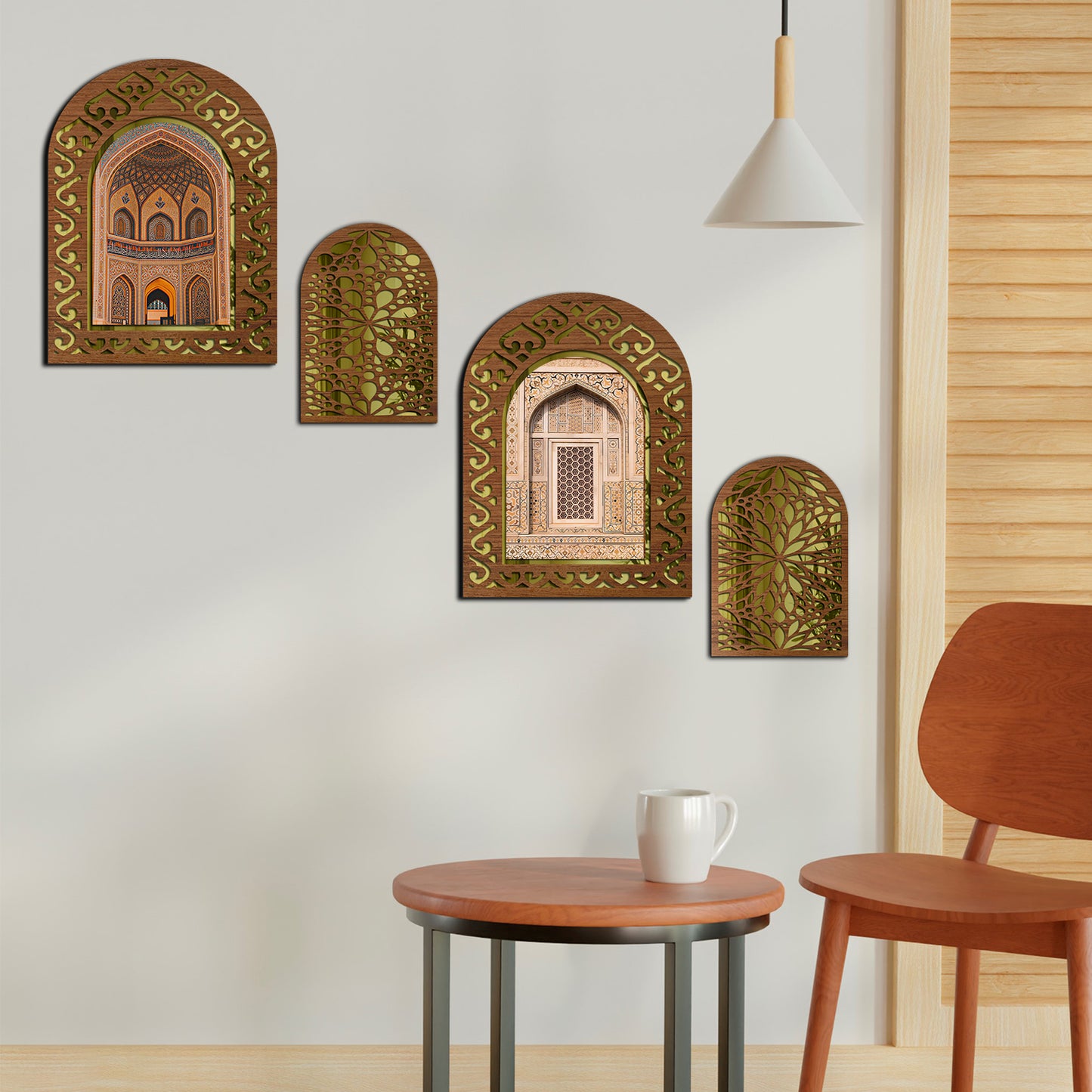 MDF Wall Mirror Home Decor