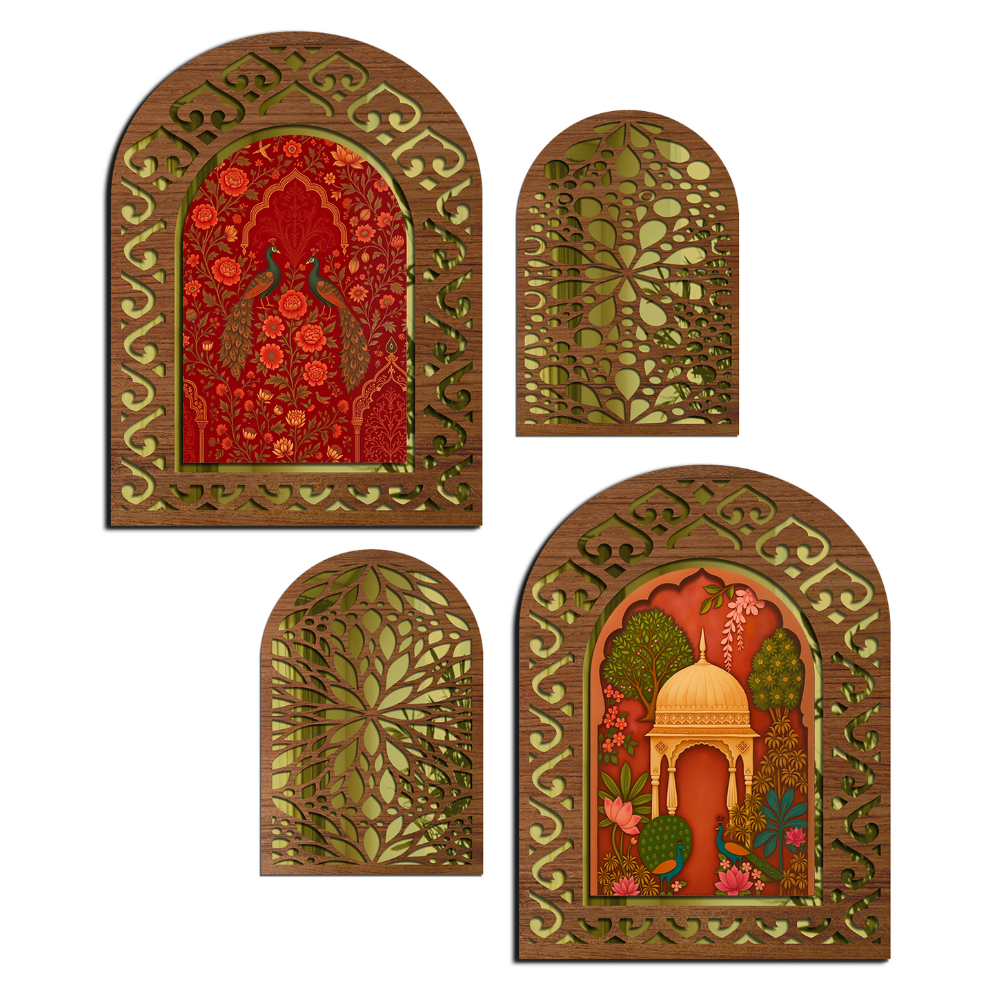 MDF Wall Mirror Home Decor