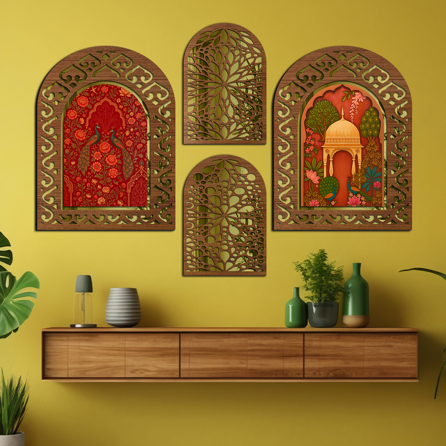 MDF Wall Mirror Home Decor