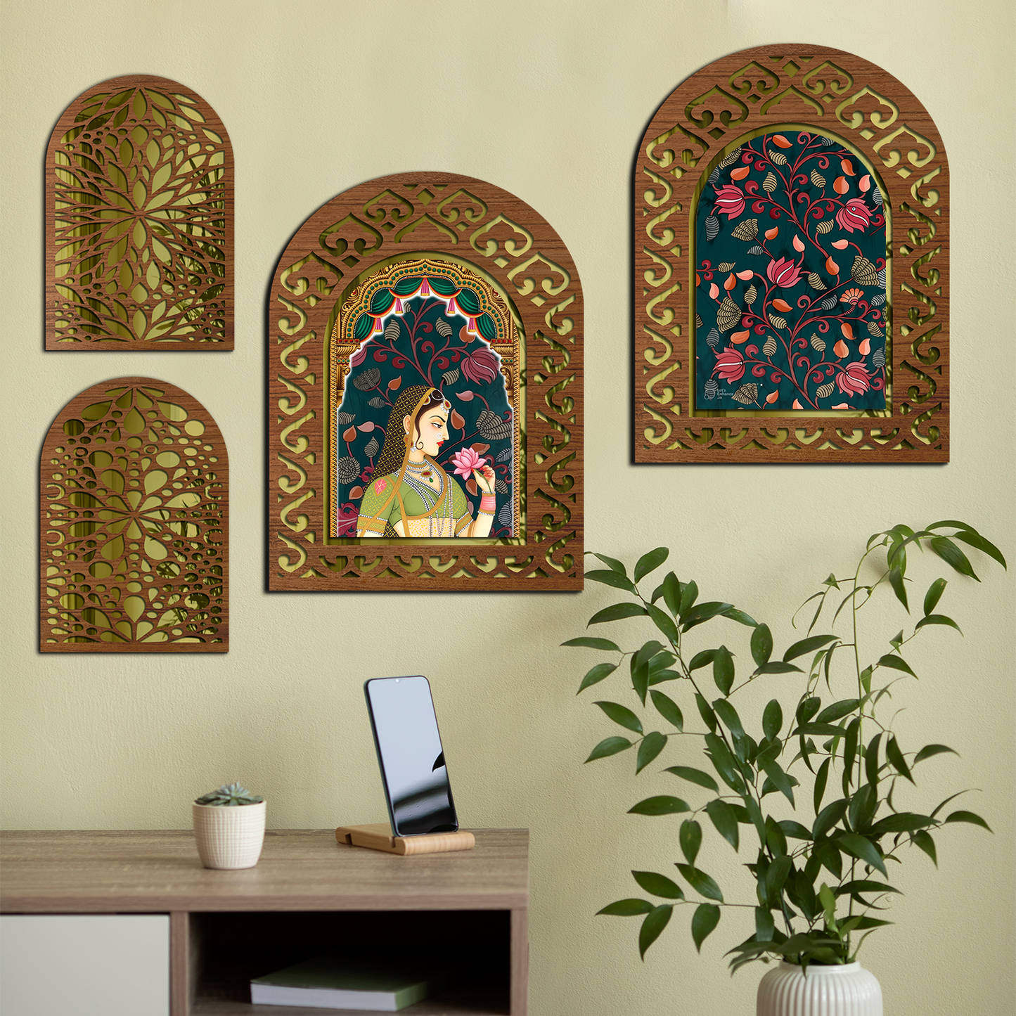 MDF Wall Mirror Home Decor