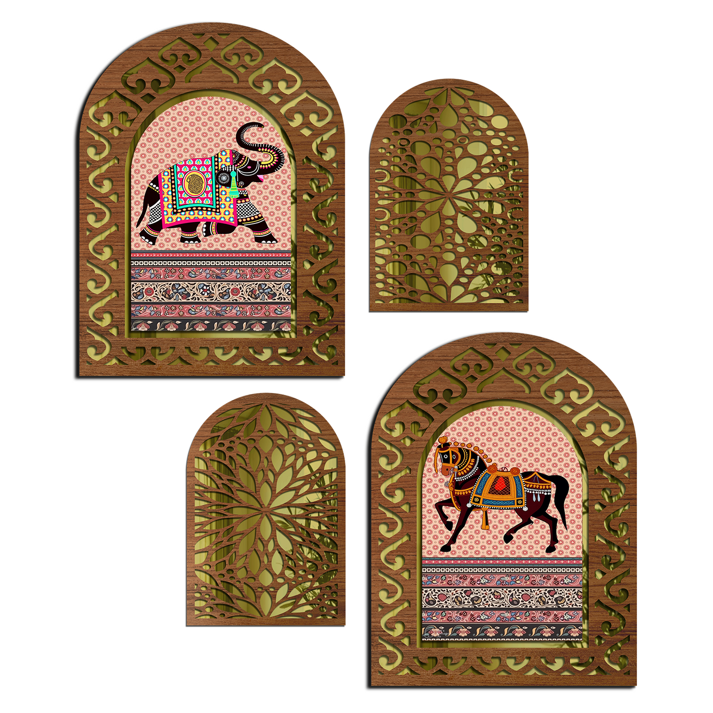 MDF Wall Mirror Home Decor
