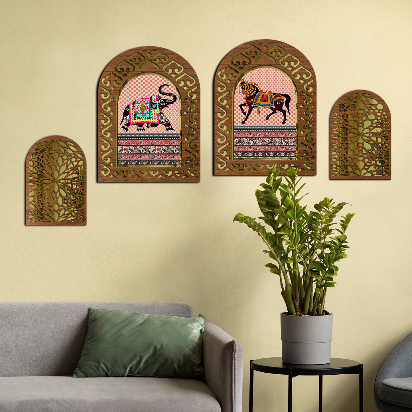 MDF Wall Mirror Home Decor