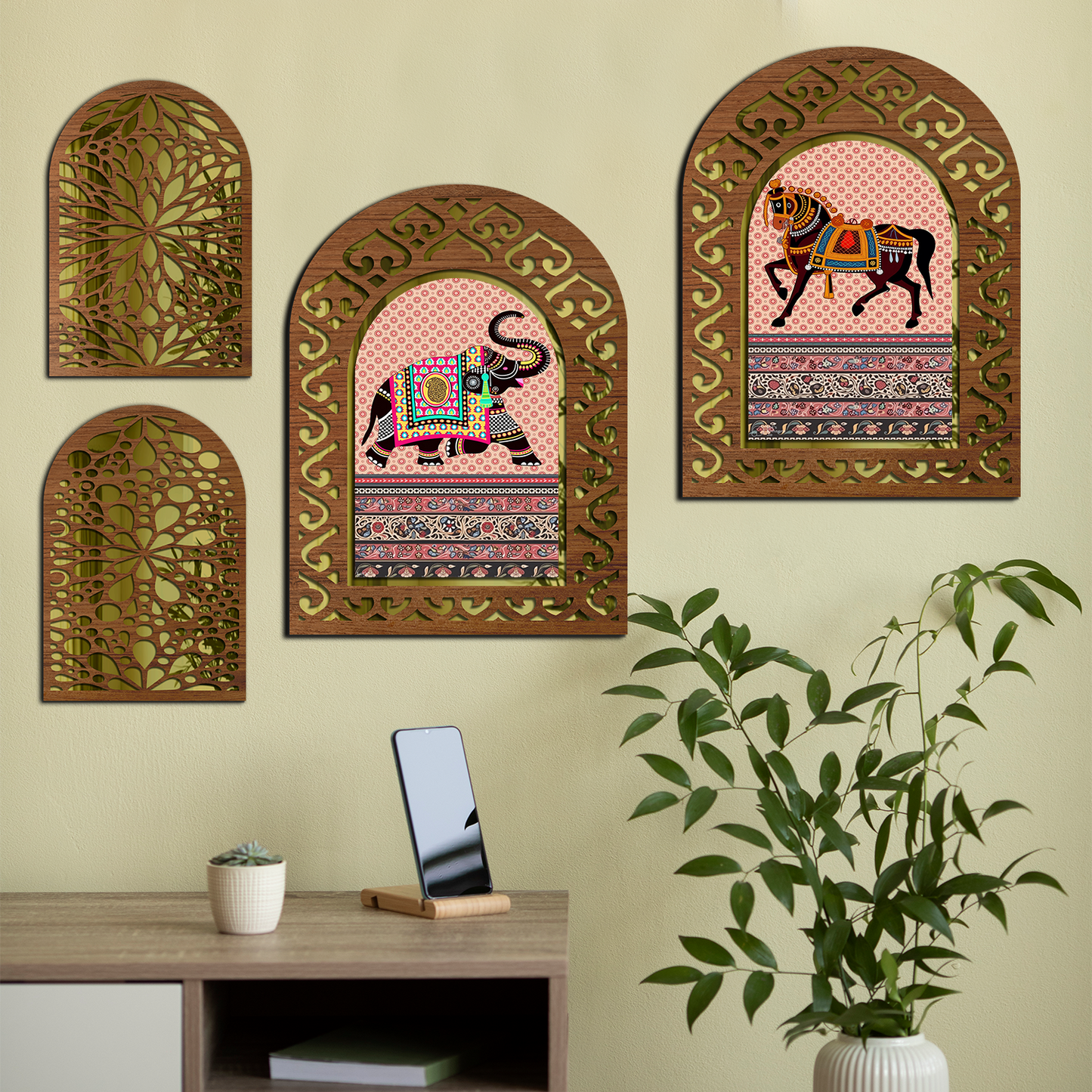 MDF Wall Mirror Home Decor