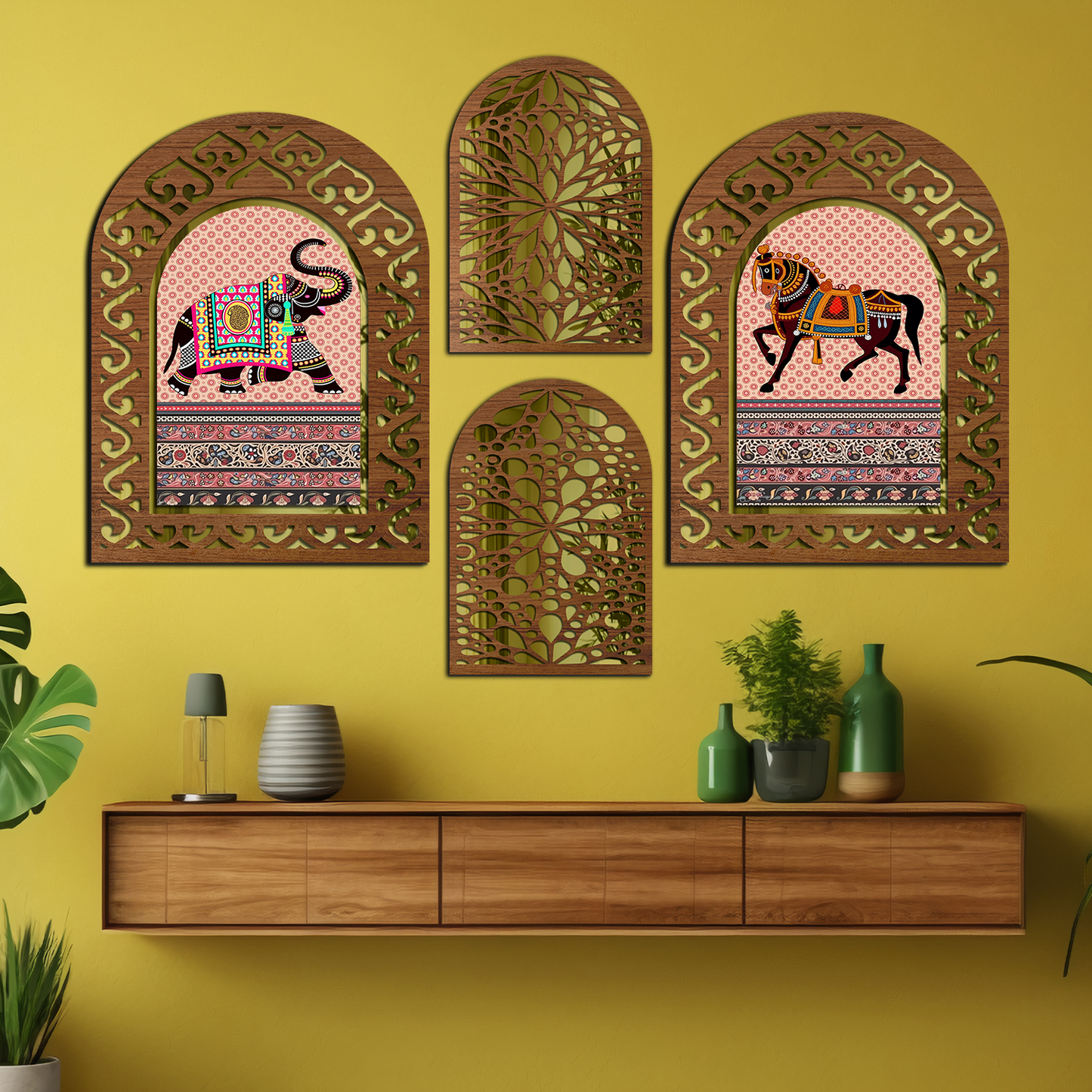 MDF Wall Mirror Home Decor