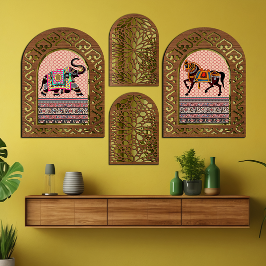 MDF Wall Mirror Home Decor