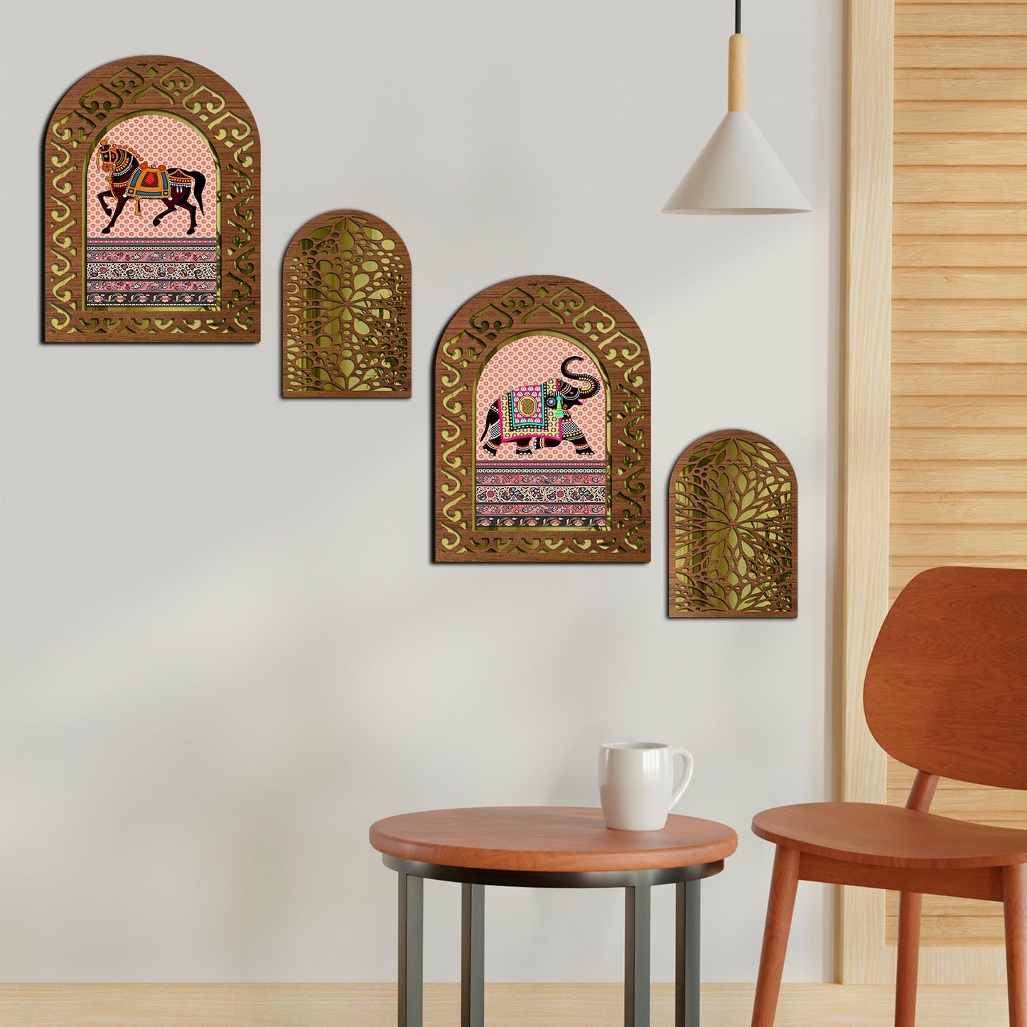 MDF Wall Mirror Home Decor