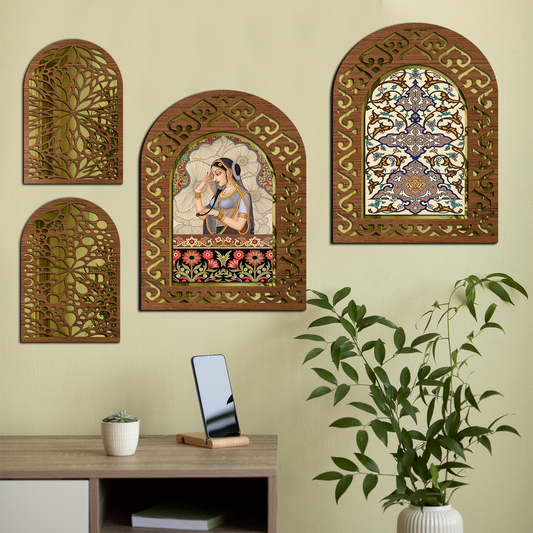 MDF Wall Mirror Home Decor