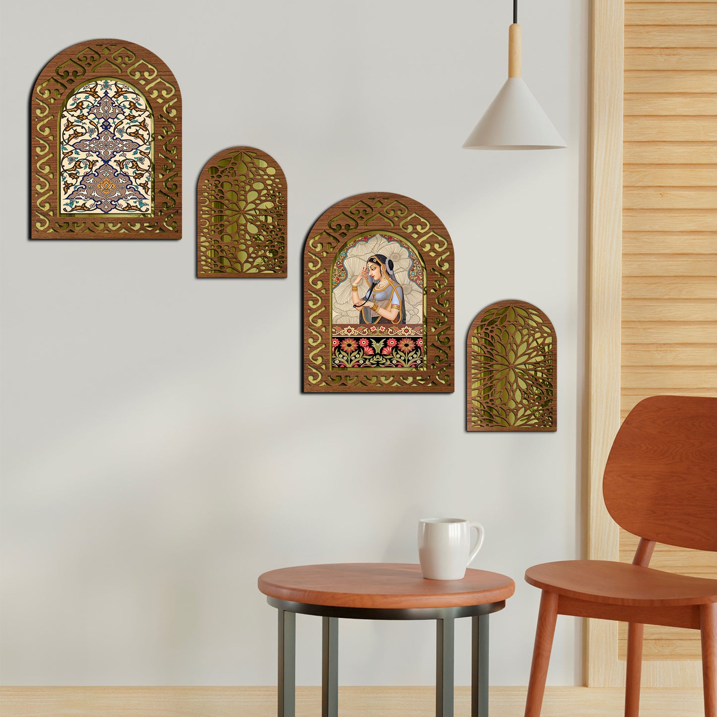 MDF Wall Mirror Home Decor