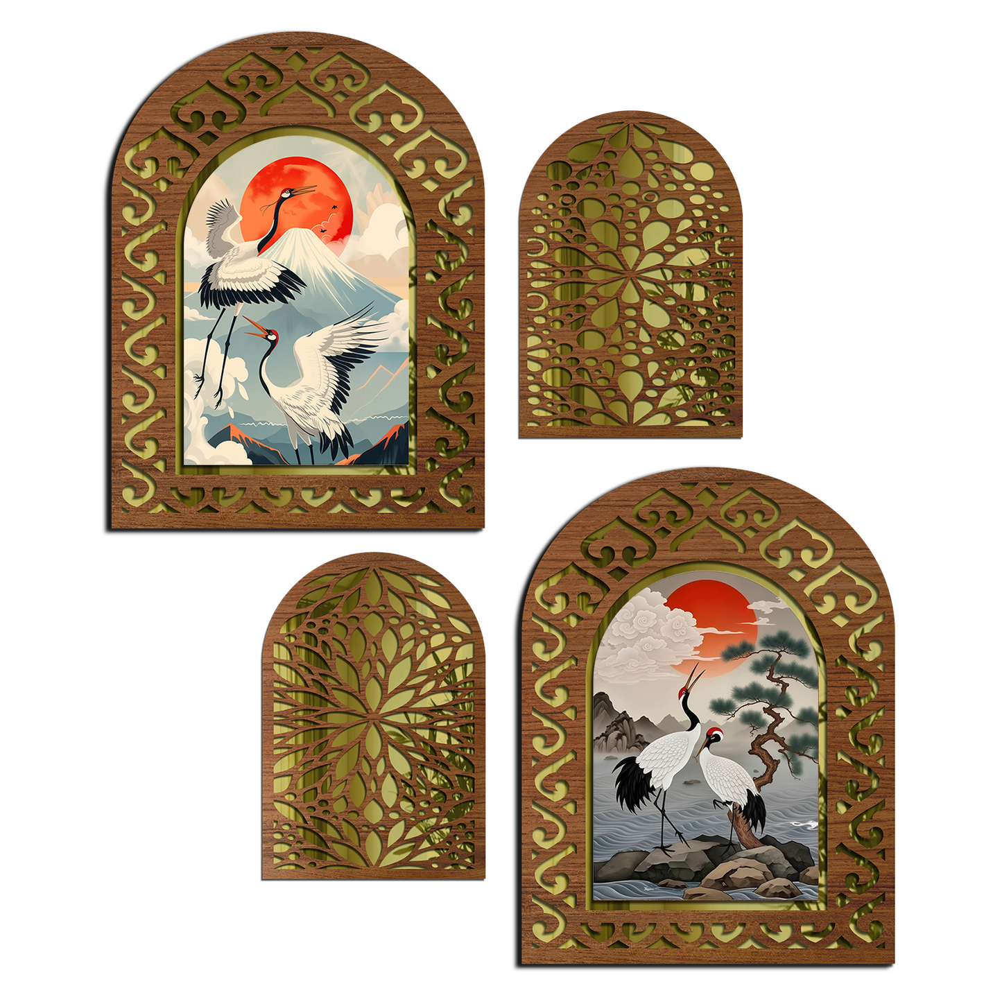 MDF Wall Mirror Home Decor