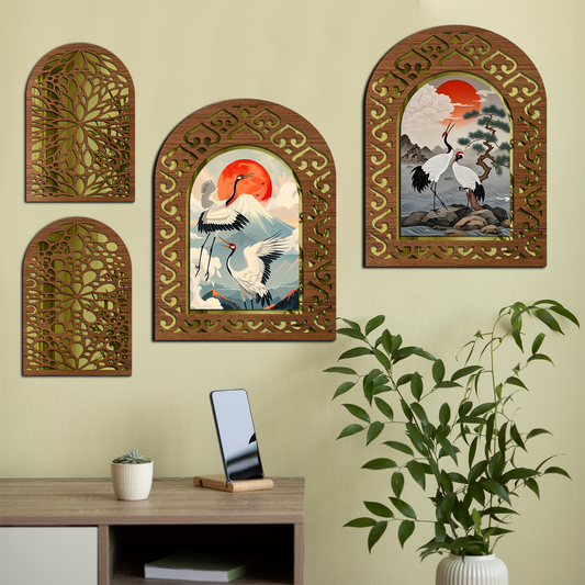 MDF Wall Mirror Home Decor