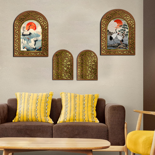 MDF Wall Mirror Home Decor
