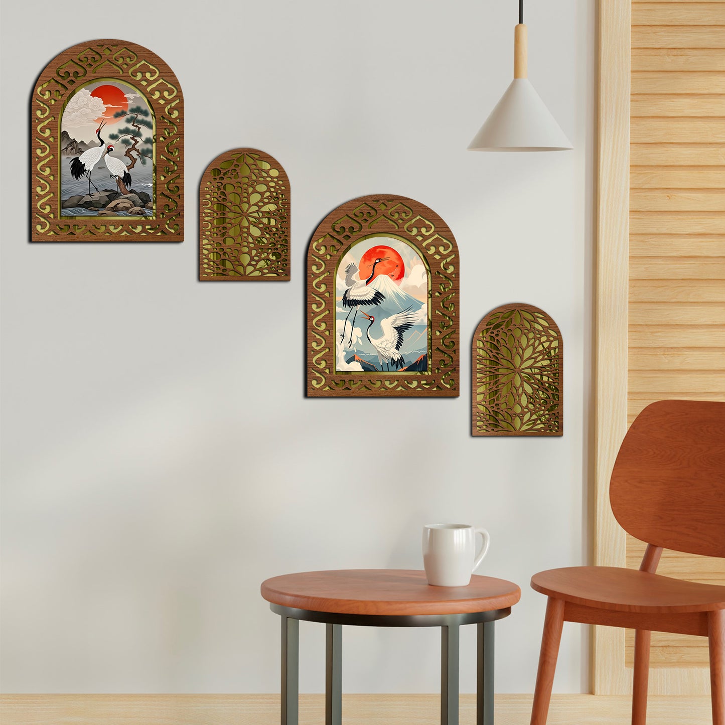 MDF Wall Mirror Home Decor