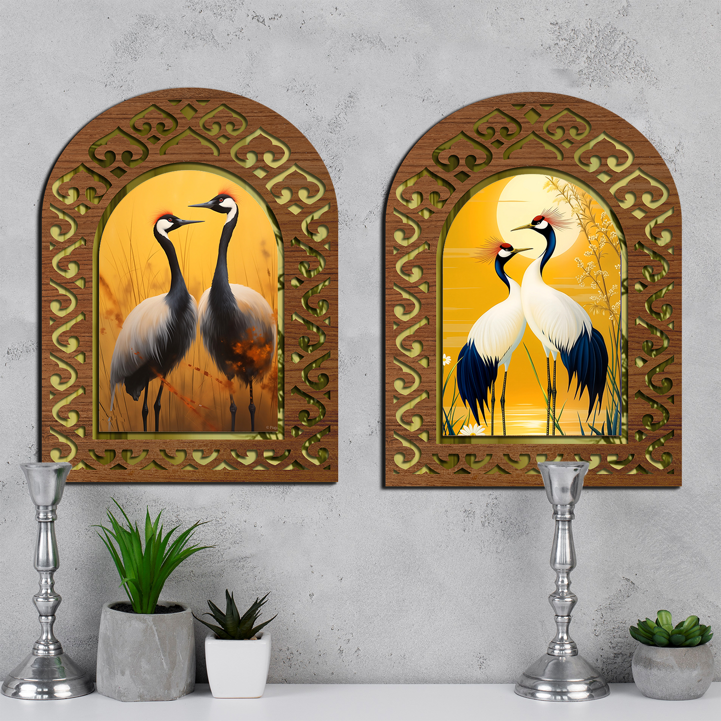 MDF Wall Mirror Home Decor