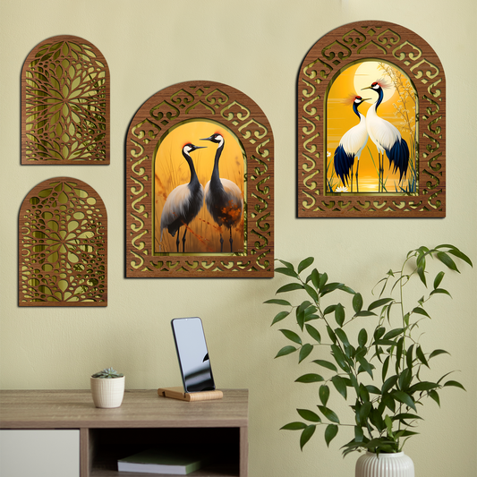 MDF Wall Mirror Home Decor