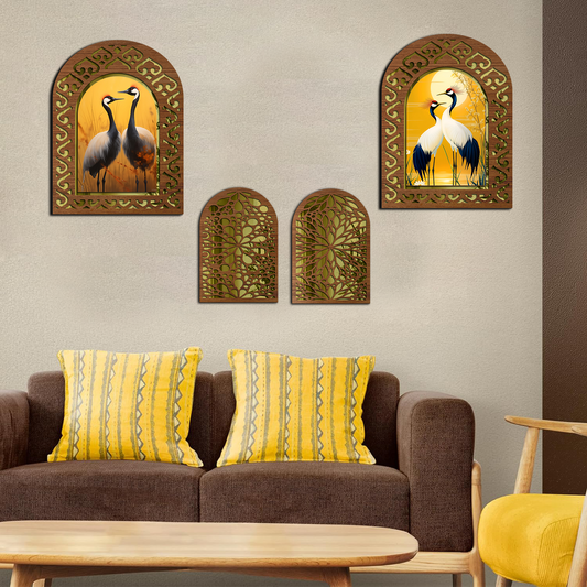 MDF Wall Mirror Home Decor